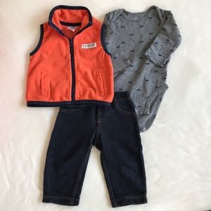 Carter’s 3 Piece Baby Boy Outfit